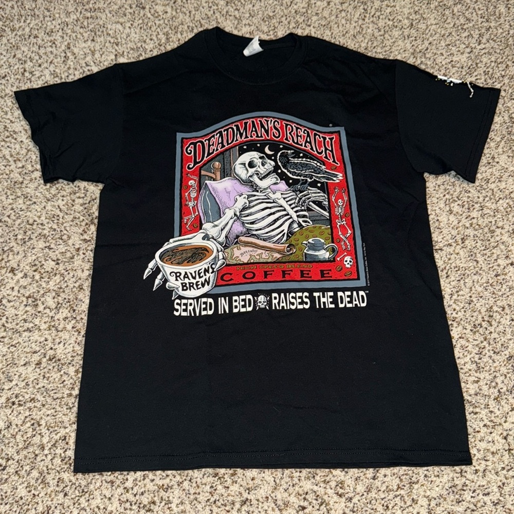 Deadman’s Reach Coffee Alaskan Origional Tshirt sz M